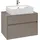 Villeroy & Boch Collaro Waschtischunterschrank C124B0VR 80x54,8x50cm, Waschtisch mittig, LED-Beleuchtung 5,7 W, graphite