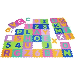 Spielmatte Puzzlematte, So macht Lernen Spaß – spielend Zählen und Lesen üben