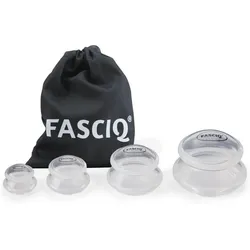 FASCIQ®️ Cellulite Cupping Set of 4 Cups EINHEITSGRÖSSE