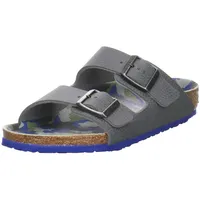 BIRKENSTOCK ARIZONA - SANDALO CON DOPPIA FASCIA E CHIUSURA CON FIBBIE 45/VELVET GRAY-N - 45 EU