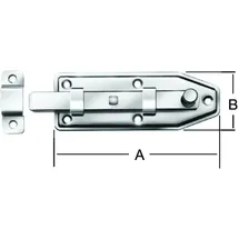 Vormann Fensterriegel mit Schlaufe, gerade B22xL40xS1mm Stahl verzinkt