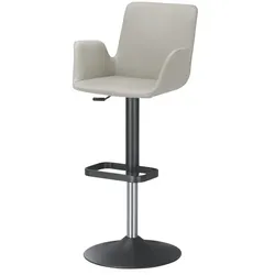 Barhocker   ¦ grau ¦ Maße (cm): B: 52 T: 47.0