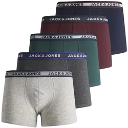 Jack & Jones Trunk Unterhosen Trunks 5 Pack Unterhosen Shorts JACOLIVER