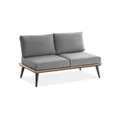 Niehoff Serra Loungesofa schwarz