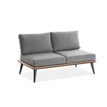Niehoff Serra Loungesofa schwarz
