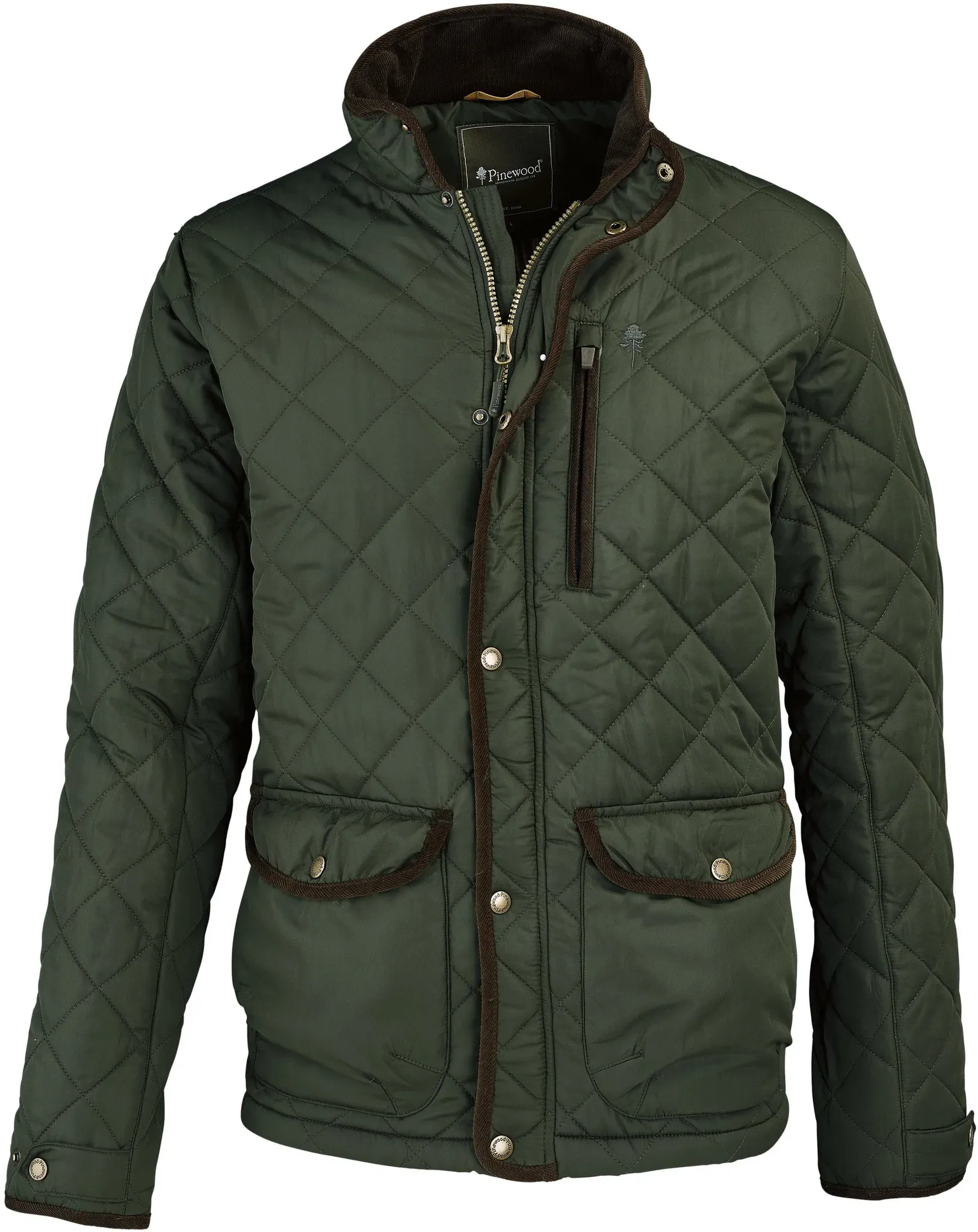 Pinewood Steppjacke Nydala Classic, moss green, M