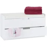 Relaxdays Sitzkommode 87 cm,