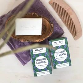Klar Seifen Teebaumöl & Lavendel Fester Conditioner 100 ml