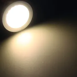 ChiliTec LED-Aufbauleuchte ABL-R90 warmweiß 3W 270lm 12V= DC superflach EEK F [A-G]