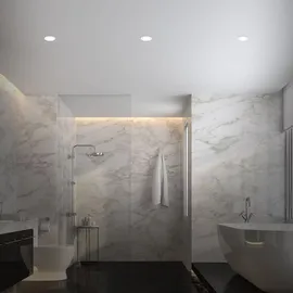 Briloner Di-Ka LED Einbauleuchte Fungo CCT 3er Set weiß Ø 9,2 cm 4,8W dimmbar