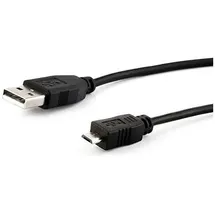 E+P Elektrik Micro-USB 2.0 1 m Schwarz