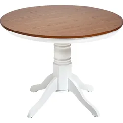 Esstisch AKRON Braune Esche 100 cm 100 cm Holz