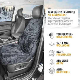 Walser Autositzbezug Lammfell Trish