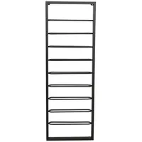 Light & Living Weinregal 42 x 8 x 120 cm Schwarz