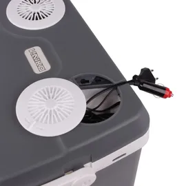 Vaiko Vaiko® Kühlbox 12V 230V Camping, Kühlschrank Thermoelektrische Warmhaltebox – Grau