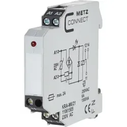 Metz Connect Koppelbaustein 1W KRA-M6/21 230AC