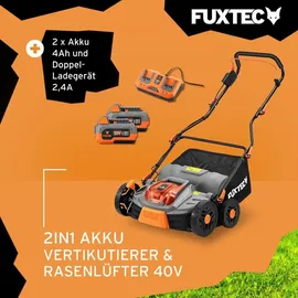 FUXTEC FX-E2VE38SET inkl. 2 x 20,0 V Akku