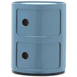 Kartell Componibili, Container 2-fächer, Hellblau