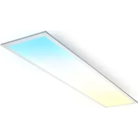 B.K.Licht - 24W, 2600lm, dimmbar, Fernbedienung, cct, Weiß