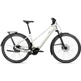 Orbea Kemen Tour 10 Mid 2026 28 Zoll RH 80 cm Unisex Ivory White Gloss