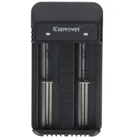 Keeppower C2 Ladegerät für Lithium-Ionen-Akkus