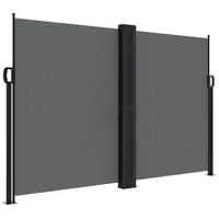 VidaXL Seitenmarkise Ausziehbar Anthrazit 160x1000 cm