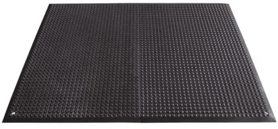 Arbeitsplatzmatte »Yoga Ergo Stat« 65 x 95 cm schwarz, Miltex, 65 cm