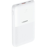 VEGER S12 - 10 000mAh LCD Quick Charge PD 20W Micro-USB, USB-C und 3x USB Weiß (W1150)