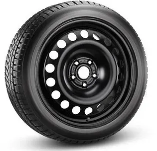 Original VW Golf 8 Stahl Winterkomplettrad-Satz 16 Zoll Winterräder Stahlräder 5...
