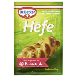 Dr. Oetker Hefe für 4 x 500g Mehl, 20er Pack