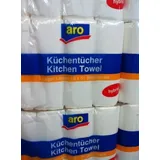 16 Rollen Küchenpapier Küchenrollen hochweiß 3-lagig Premium Qualität 51 Blatt