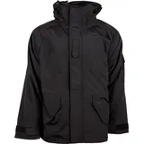 Mil-Tec Nässeschutz, Textiljacke - schwarz, L