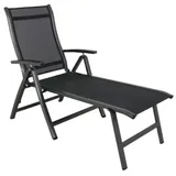MWH Das Original Kensington Gartenliege 138 x 72 x 111 cm Iron Grey