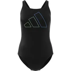 ADIDAS Damen Badeanzug Big Bars, BLACK, 42