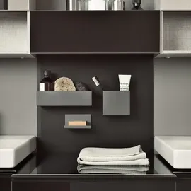 Geberit Acanto 44,9x38,8x7,5cm, schwarz/schwarz matt