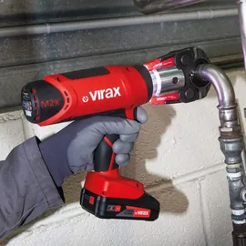 VIRAX Elektro-mechanische Presse Viper L2x + 2 Akkus