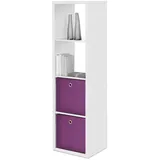 Finori Z2 Regal 4er-Säule Max - B/H/T: ca. 38,00x141,00x33,00