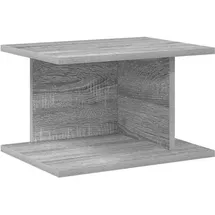 vidaXL Nachtschrank Graues Sonoma 40 x 30 x 25 cm Grau