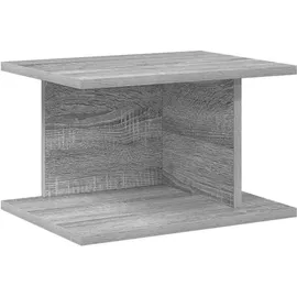 vidaXL Nachtschrank Graues Sonoma 40 x 30 x 25 cm Grau