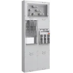 ABN VT28WW3131 Wandlerfeld tief 250A NH2-Unt /NH2-Tr 5-polig BxH: 500x1200mm
