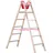 Premium Holz-Sprossenstehleiter 2 x 6 (1050406)