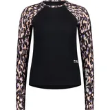 Mons Royale Bella Merino Long Sleeve Sweatshirt Leopard/Schwarz XL