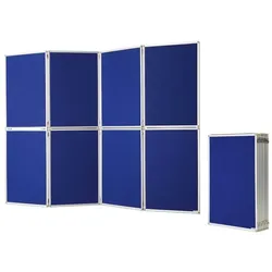 magnetoplan Präsentationswand, zusammenklappbar