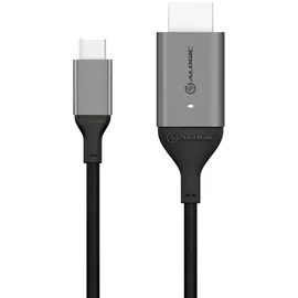 Alogic USB-C-Kabel (männlich) auf HDMI (männlich) 2m grau