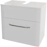 Saphir Waschbeckenunterschrank Serie 3006 1 Schublade 60 x 57 x 38 cm Weiß