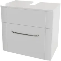 Saphir Waschbeckenunterschrank Serie 3006 1 Schublade 60 x 57 x 38 cm Weiß