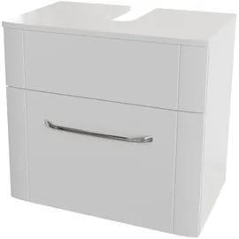 Saphir Waschbeckenunterschrank Serie 3006 1 Schublade 60 x 57 x 38 cm Weiß