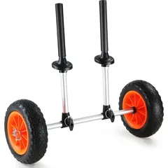 VEVOR Kajakwagen Kanuwagen Surfwagen Alu Kajak Kanu Bootstrailer 252x670x605mm