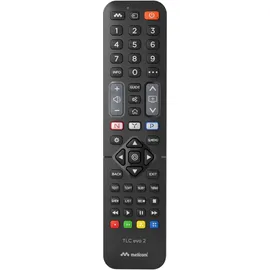 MELICONI 808042 TLC EVO 2 LG (Infrarot), Fernbedienung, Schwarz