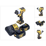 DeWalt DCF 887 M2 Akku Schlagschrauber 18 V 205 Nm 1/4" Brushless + 2x Akku 4,0 Ah + Ladegerät